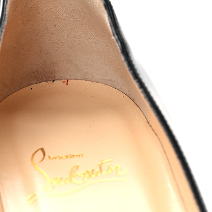 Christian Louboutin Patent New Very Prive 120 Pumps 38.5 Black 10 of 11