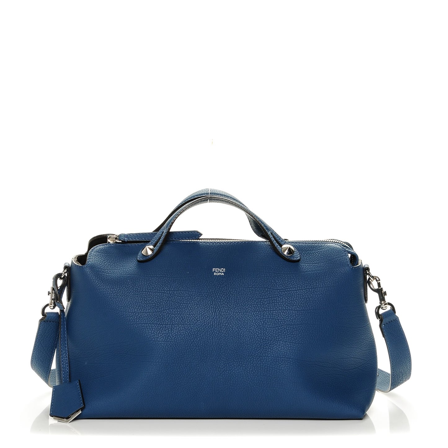 Vitello Camargue Large By The Way Boston Bag Blue