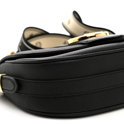 Louis Vuitton Grained Calfskin LV Pont 9 Soft PM Black 8 of 9