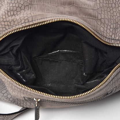 Givenchy Nubuck Crocodile Embossed Large Pandora Grey 8 of 10