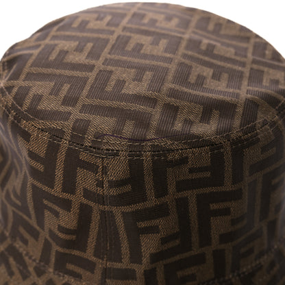 Fendi Technical Fabric FF Reversible Bucket Hat M Tobacco Red 8 of 8