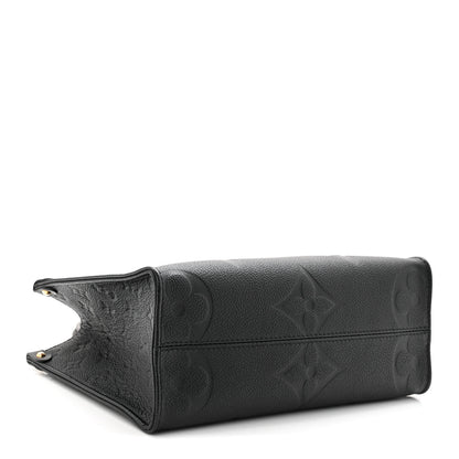 Louis Vuitton Empreinte Monogram Giant Onthego PM Black 4 of 9