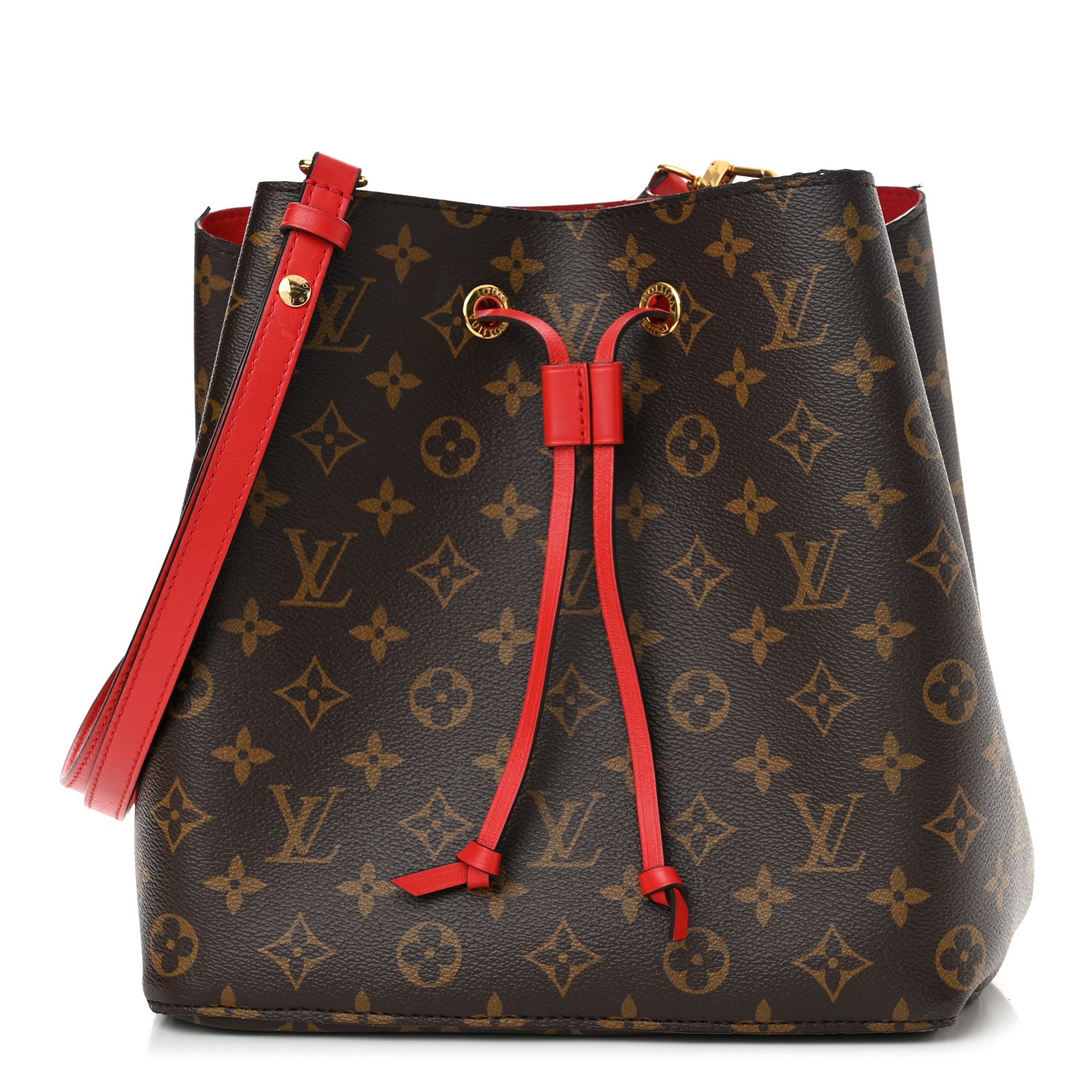 Louis Vuitton Monogram Neonoe MM Coquelicot 1 of 18