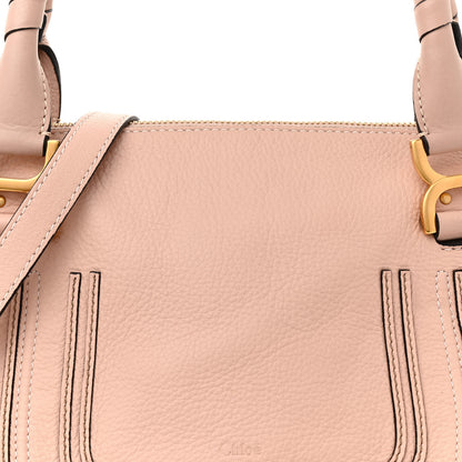 Chloe Calfskin Medium Marcie Satchel Blush Nude 8 of 17