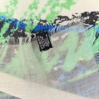 Chanel Cashmere CC N°5 Scarf Shawl Multicolor 4 of 4