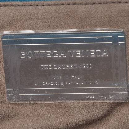 Bottega Veneta Nappa Intrecciato The Lauren 1980 Clutch Aqua 7 of 8