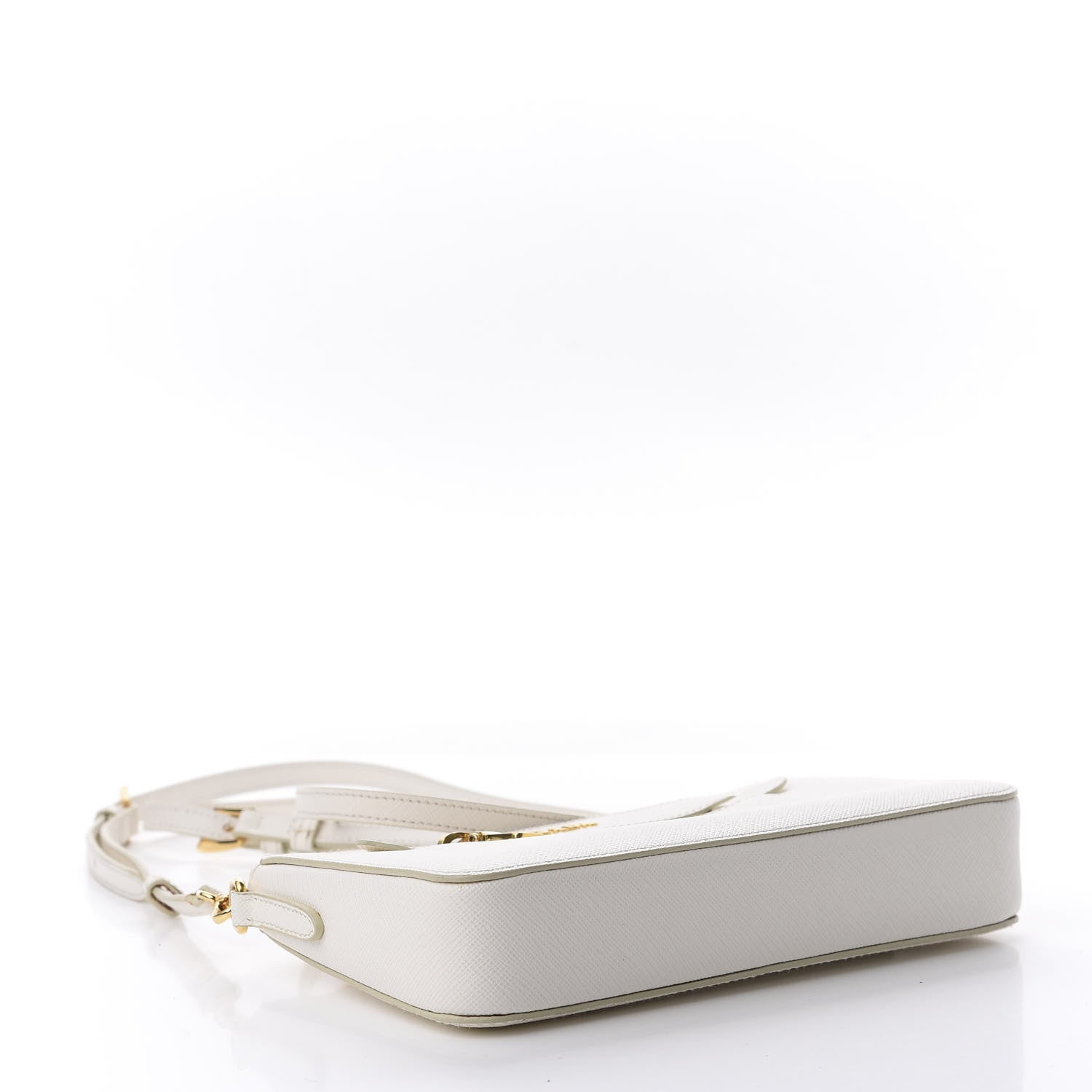 Prada Saffiano Crossbody Bag White 3 of 10