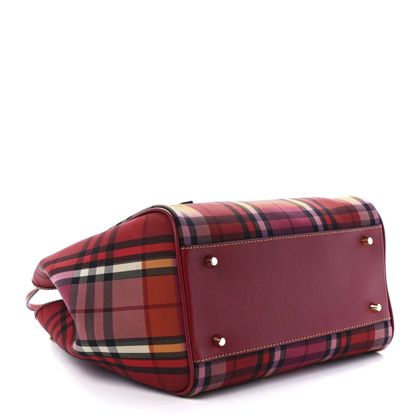 Horseferry Check Canterbury Tote Red Multicolor
