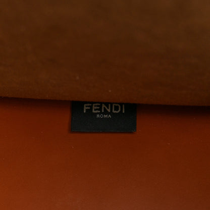 Fendi Vitello King Plexiglass Medium Fendi Sunshine Shopper Tote Cuoio 7 of 14