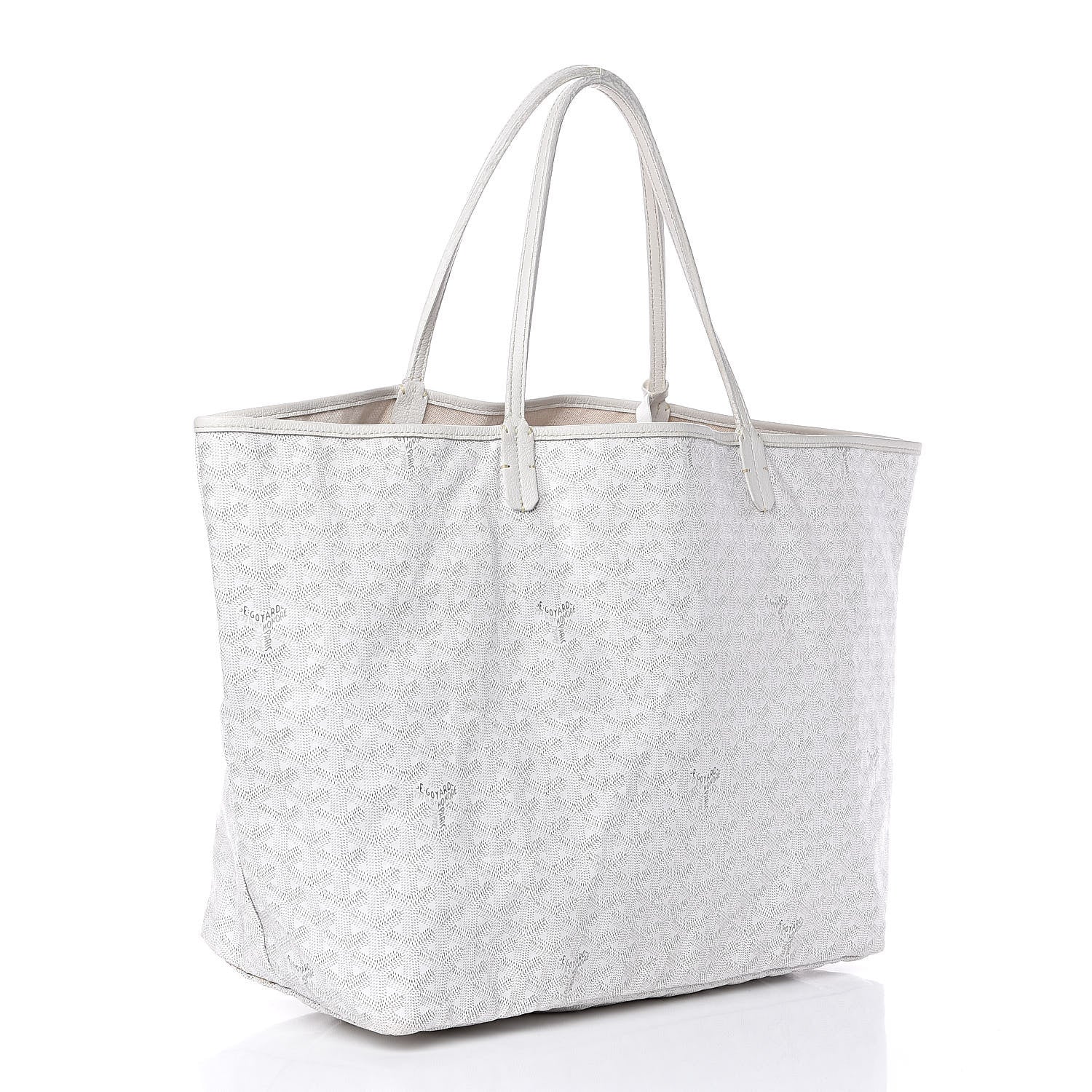 Goyard Goyardine Saint Louis GM White 3 of 13