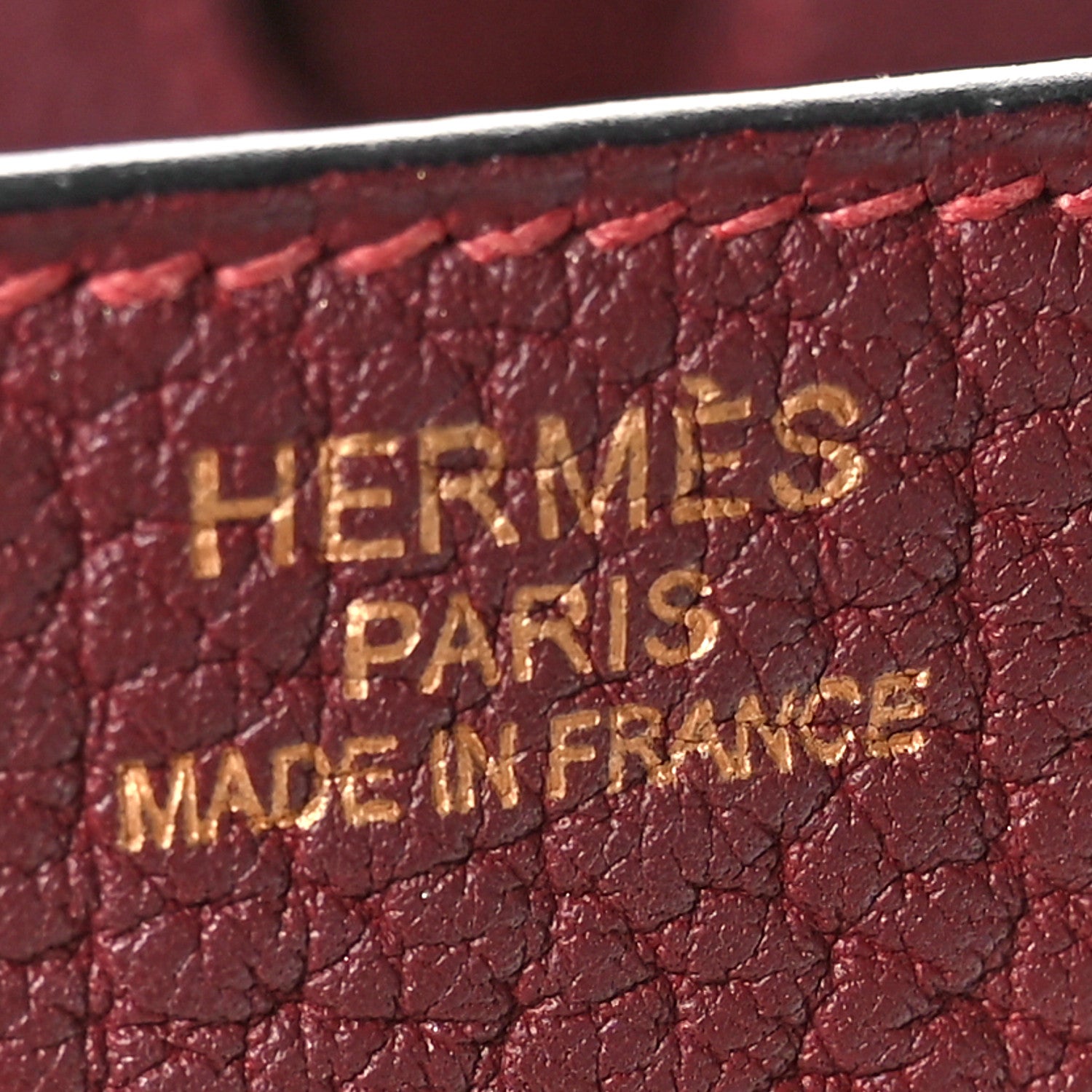 Hermes Fjord Birkin 35 Rouge H 6 of 14