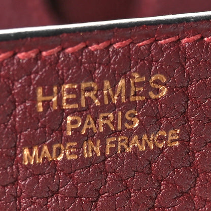 Hermes Fjord Birkin 35 Rouge H 6 of 14
