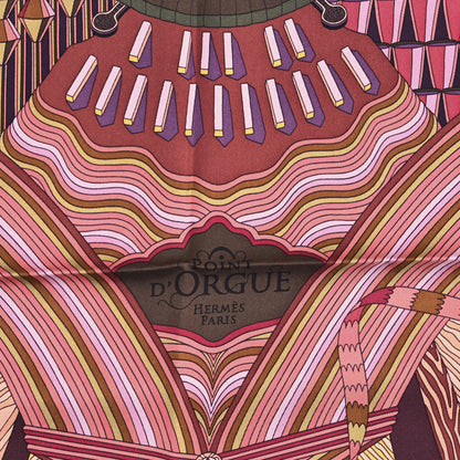Hermes Silk Point D'Orgue Scarf 90 3 of 4