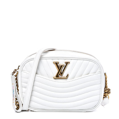 Louis Vuitton Calfskin New Wave Camera Bag White 1 of 10