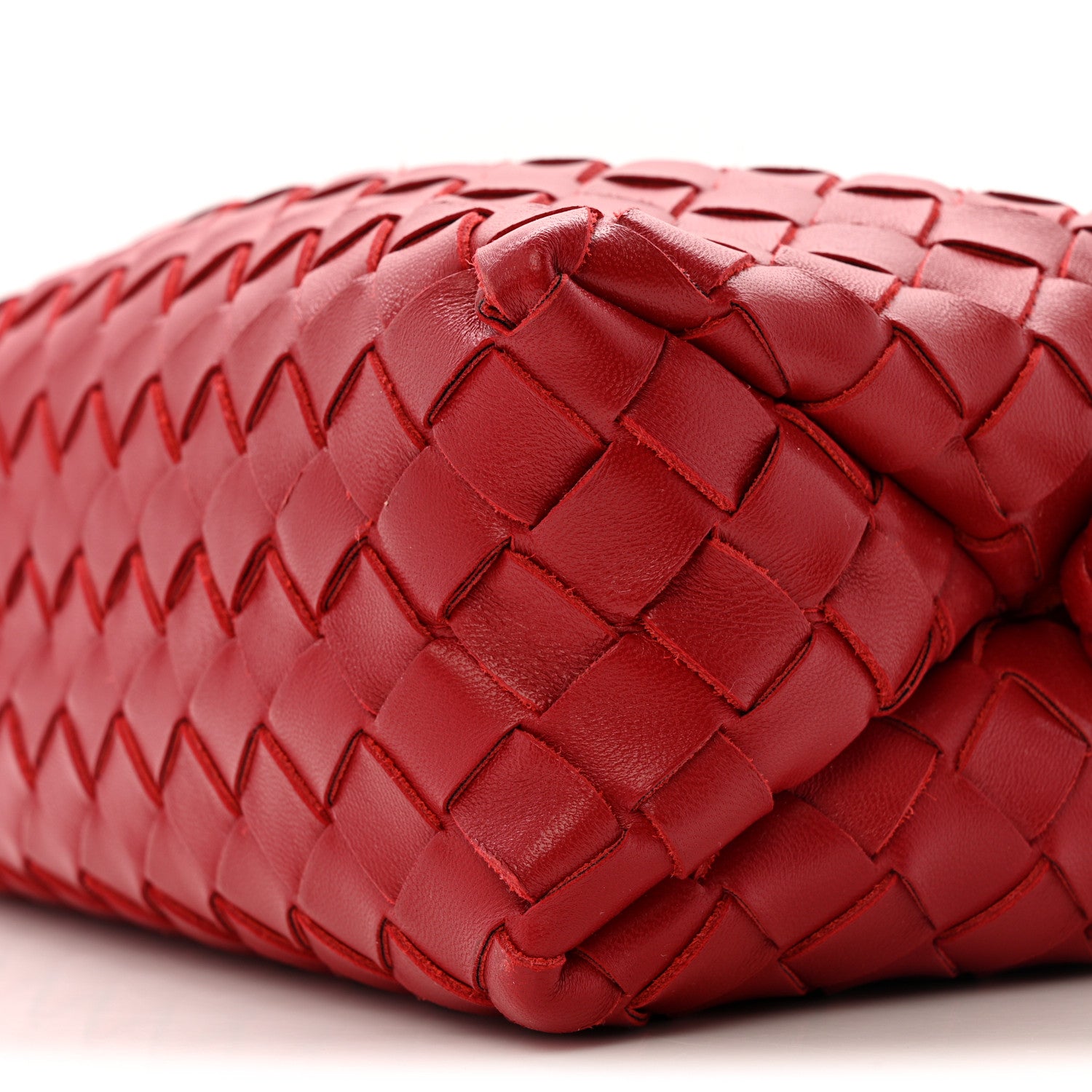 Bottega Veneta Nappa Intrecciato Small Loop Camera Bag Apple Candy 9 of 12