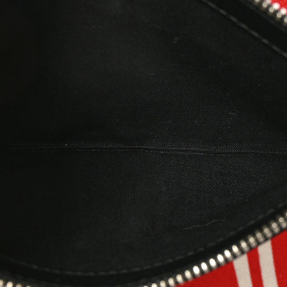 Balenciaga Canvas Navy Striped Cabas M Red 6 of 10
