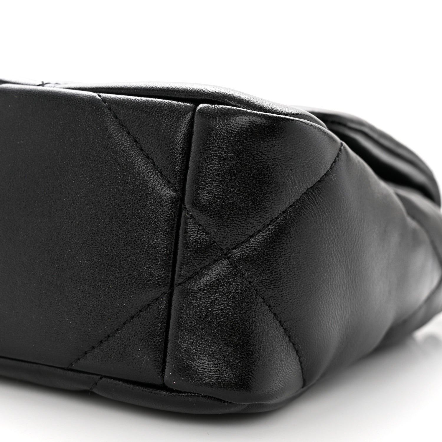 Chanel Lambskin Quilted Medium Chanel 19 Flap So Black 10 of 10