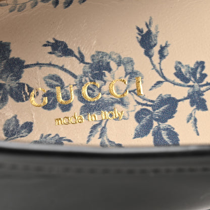 Gucci Cordovan Lux Womens Harald Horsebit 25mm Platform Loafers 40 Black 37.5 Black 8 of 13