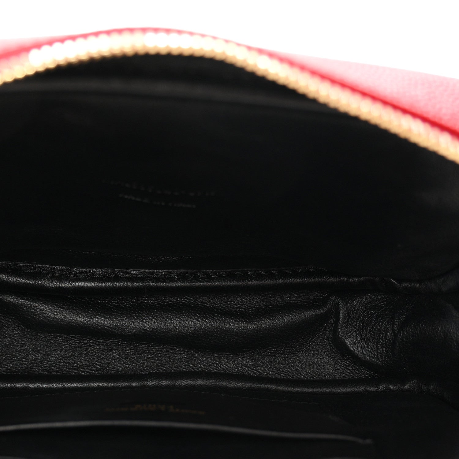 Saint Laurent Grain De Poudre Matelasse Monogram Mini Lou Camera Bag Eros Red 5 of 11