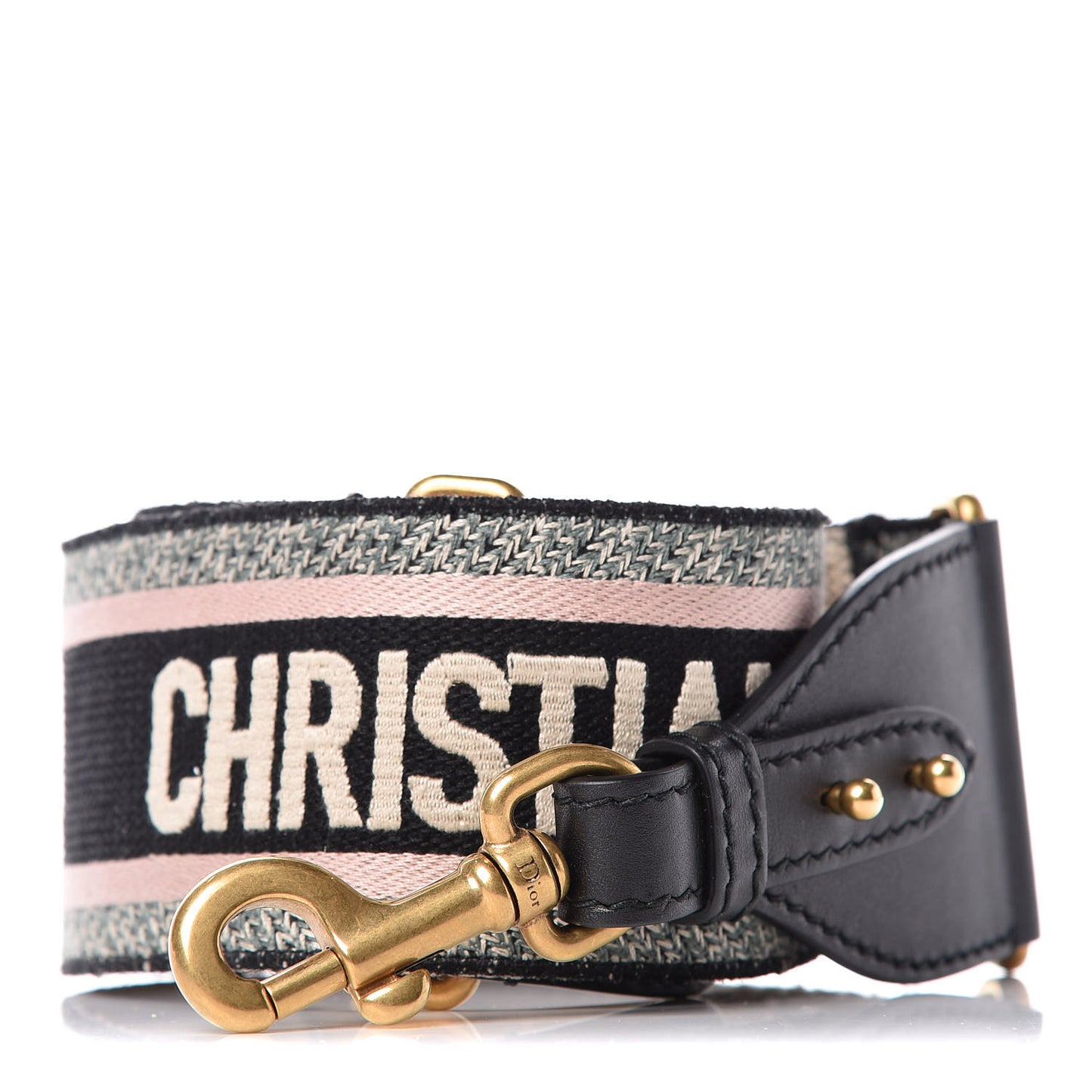 Canvas Embroidered Shoulder Strap Rose Multicolor