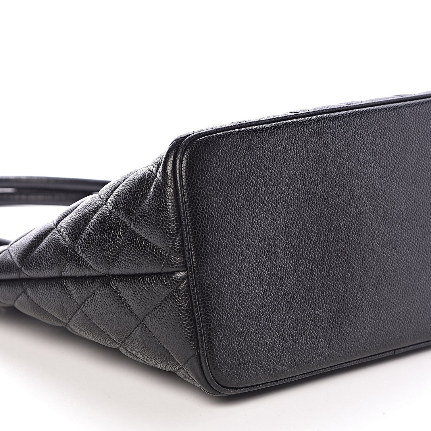 Chanel Caviar Quilted Medallion Tote Black 10 of 12