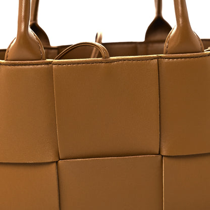 Bottega Veneta Nappa Maxi Intrecciato Mini Arco Tote Camel 8 of 10