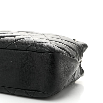 Chanel Caviar Quilted Timeless CC Soft Tote Black 10 of 11