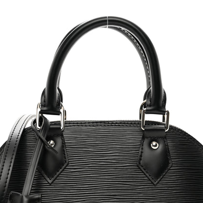 Louis Vuitton Epi Alma BB Black 5 of 9
