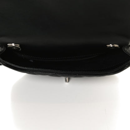 Chanel Calfskin Quilted CC Uniform Flap Belt Bag Black 5 of 15