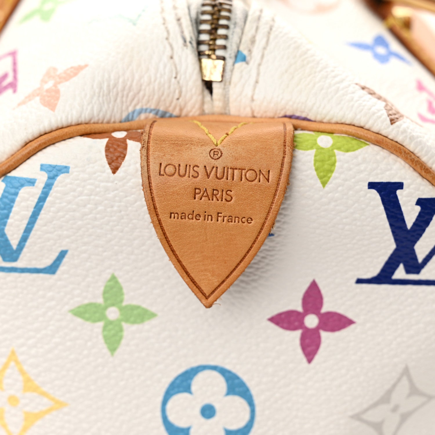 Louis Vuitton Monogram Multicolor Speedy 30 White 6 of 15