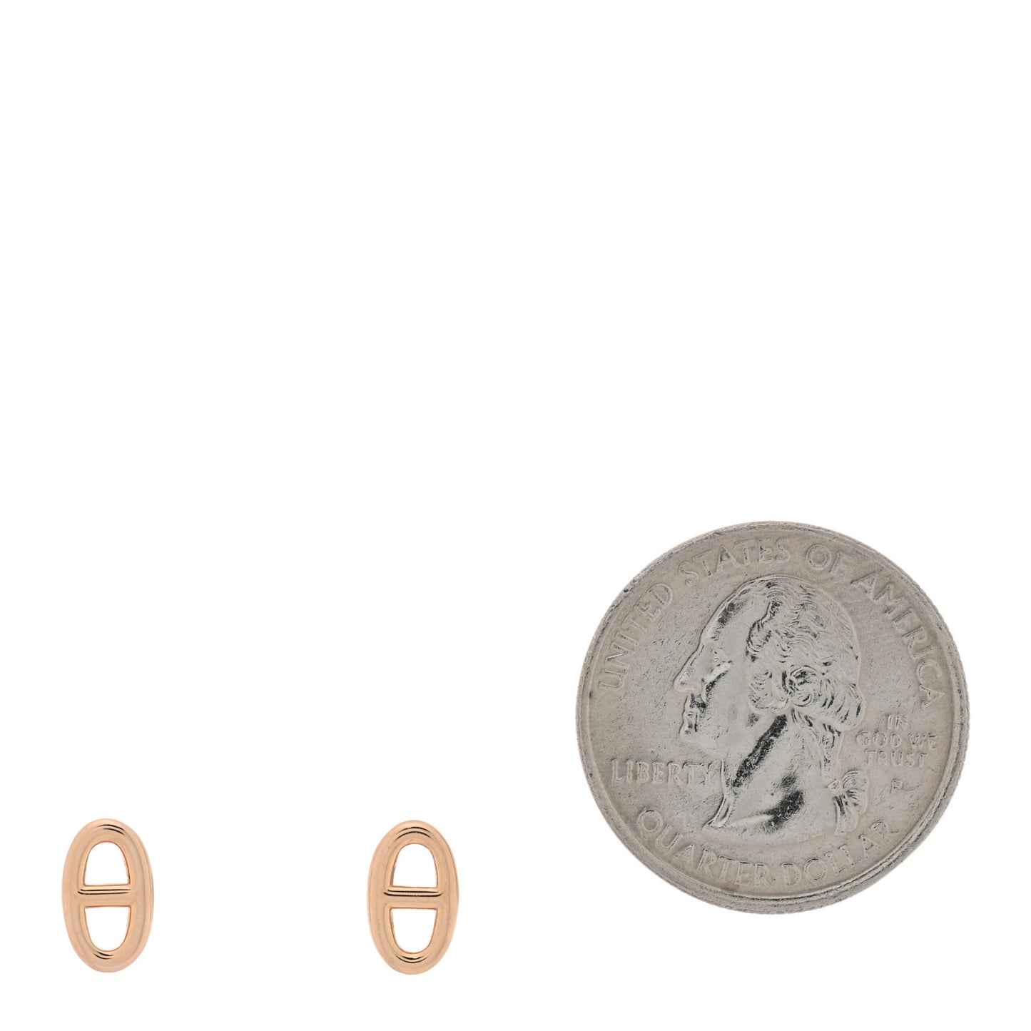 18K Rose Gold TPM Farandole Stud Earrings