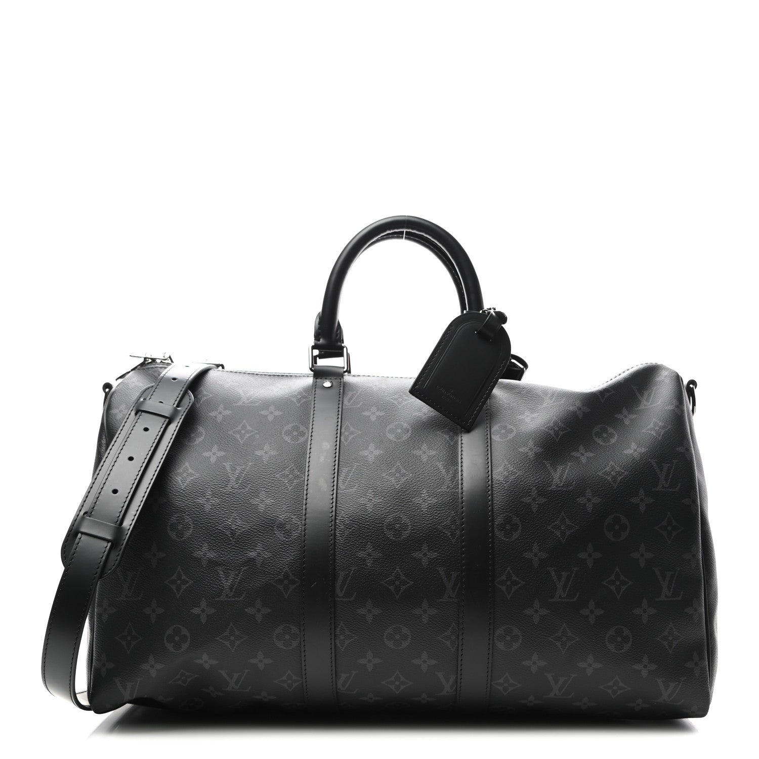 Louis Vuitton Monogram Eclipse Keepall Bandouliere 45 1 of 9