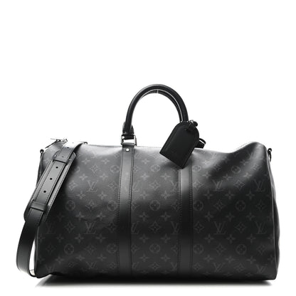 Louis Vuitton Monogram Eclipse Keepall Bandouliere 45 1 of 9