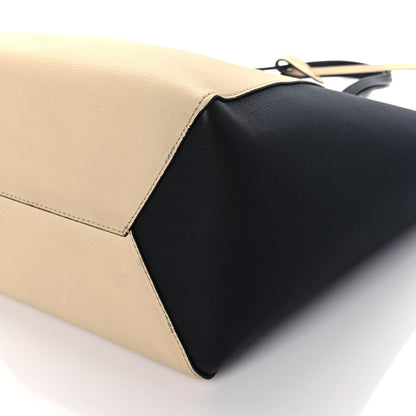 Louis Vuitton Calfskin Lockme Go Tote Black Vanilla 9 of 9