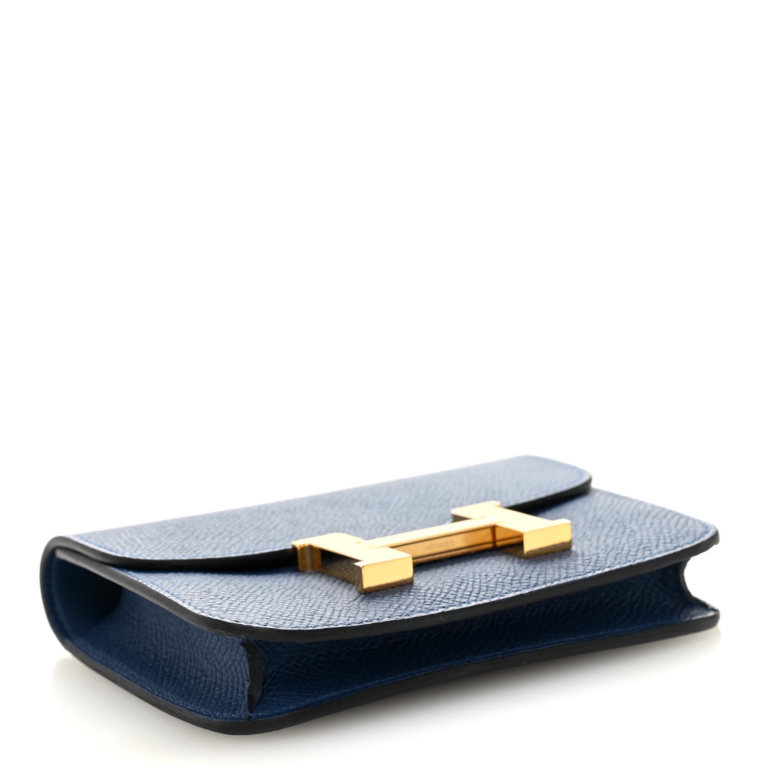 Hermes Epsom Constance Slim Wallet Deep Blue 5 of 7