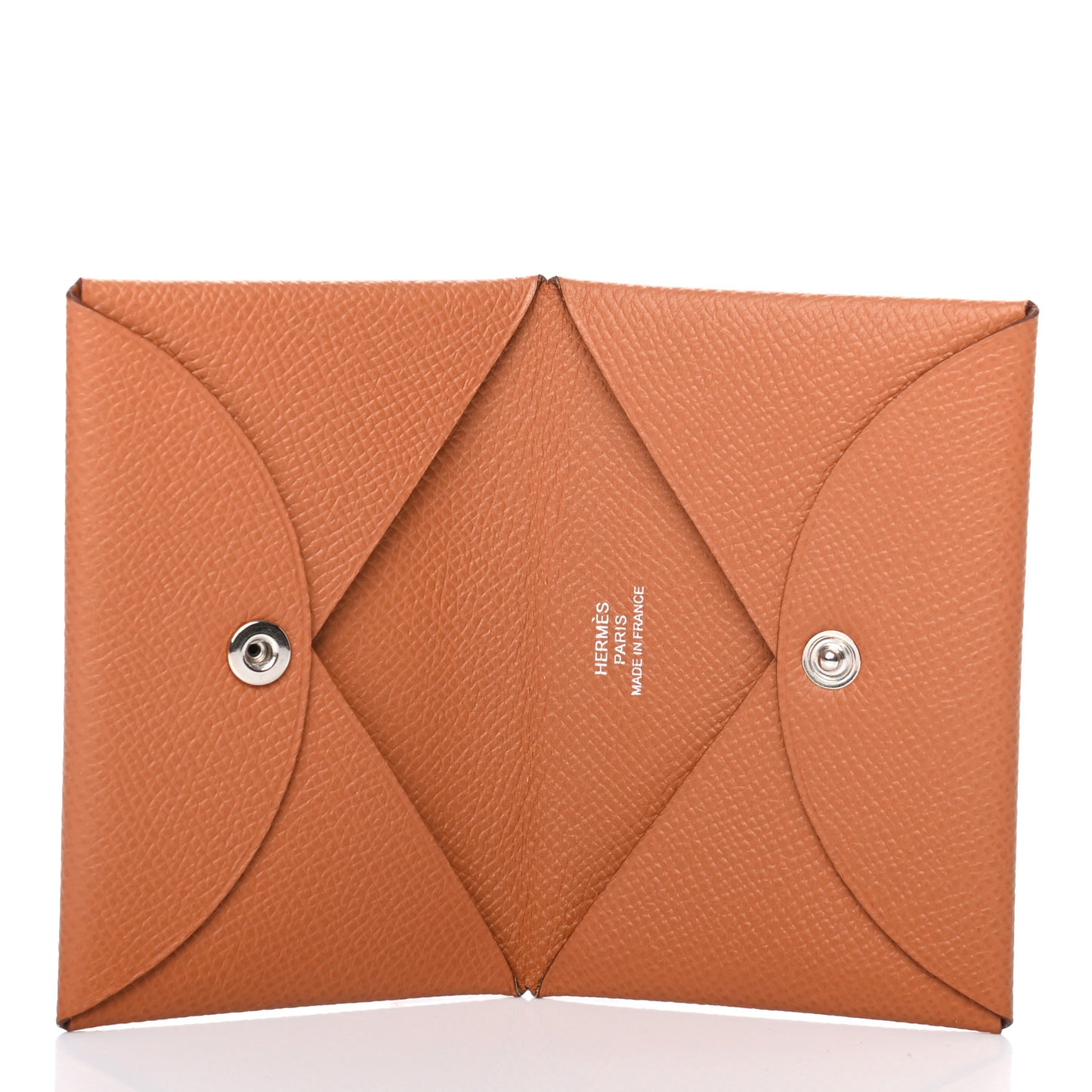 Epsom Calvi Card Case Gold