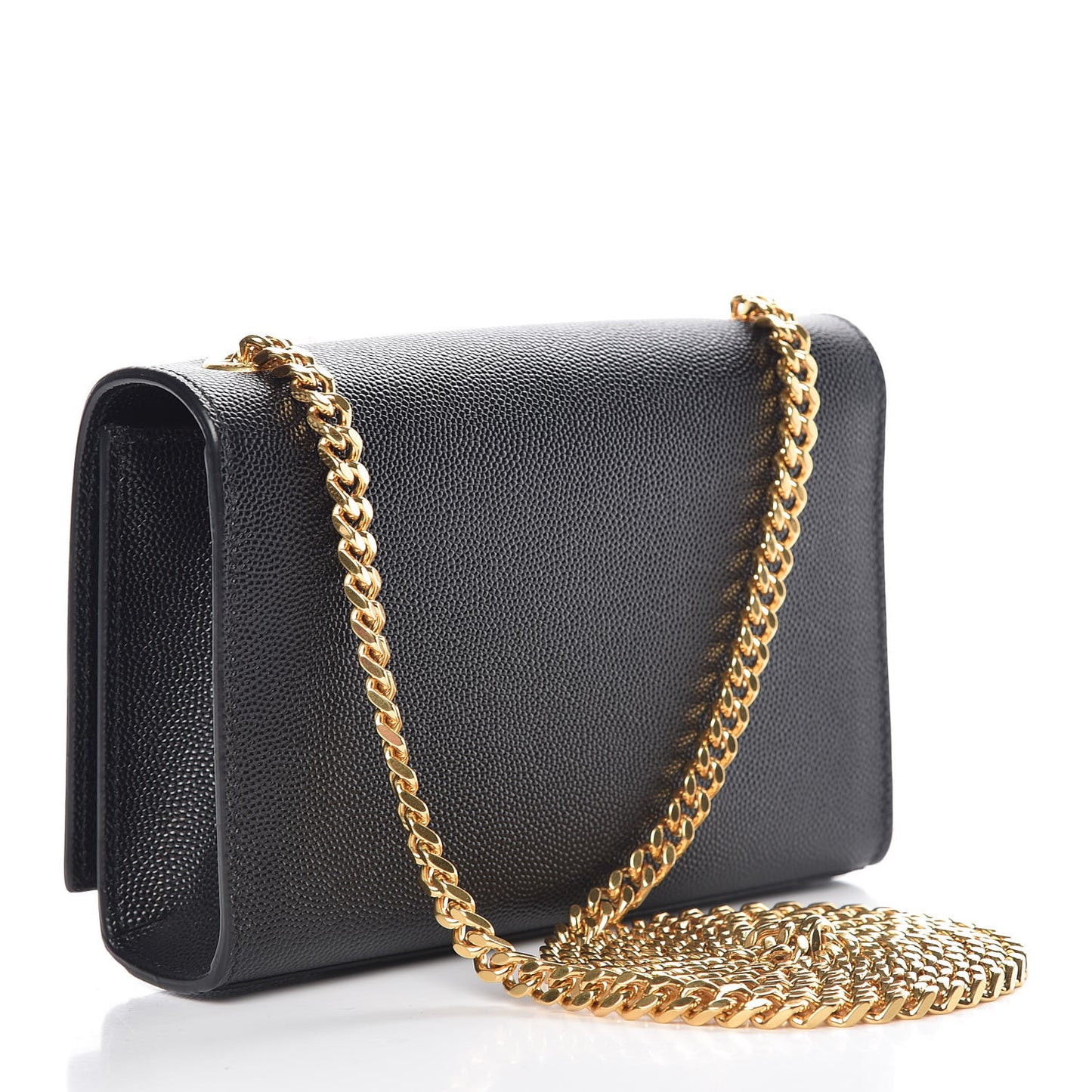 Grain De Poudre Small Monogram Kate Satchel Black