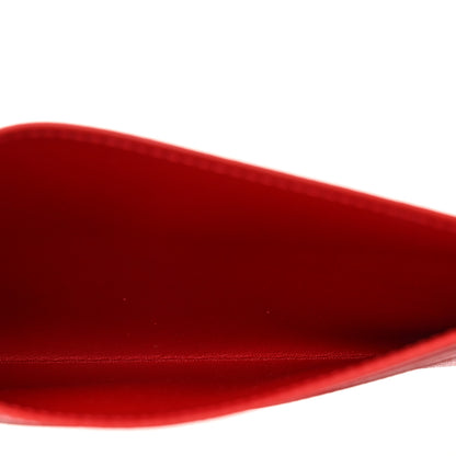 Louis Vuitton Calfskin Felicie Card Holder Insert Cherry 5 of 6