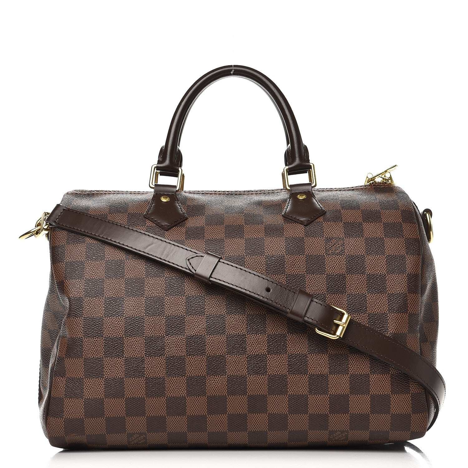 Louis Vuitton Damier Ebene Speedy Bandouliere 30 1 of 18