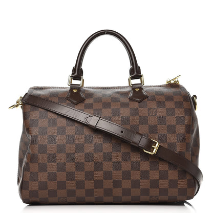 Louis Vuitton Damier Ebene Speedy Bandouliere 30 1 of 18