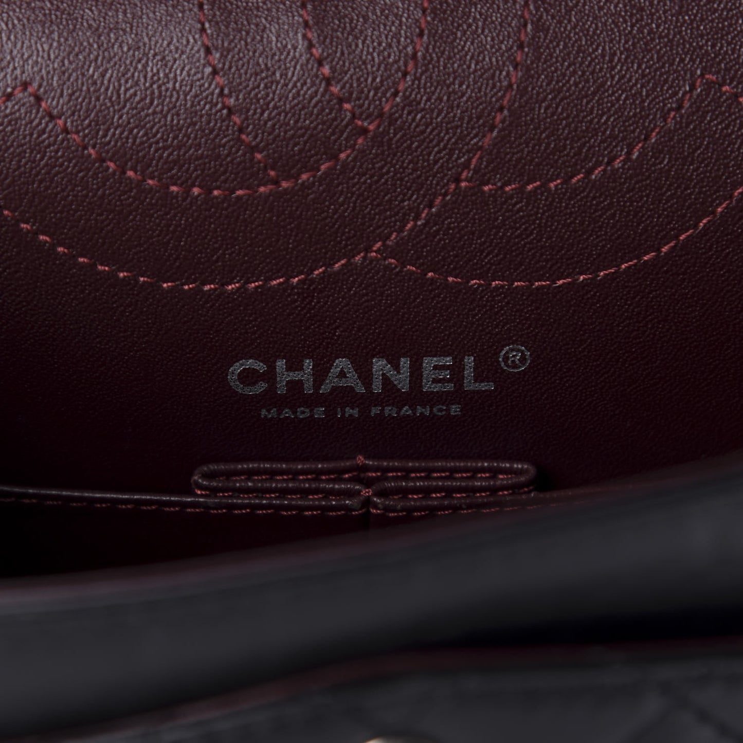 Aged Calfskin Quilted 2.55 Reissue 225 Flap Black