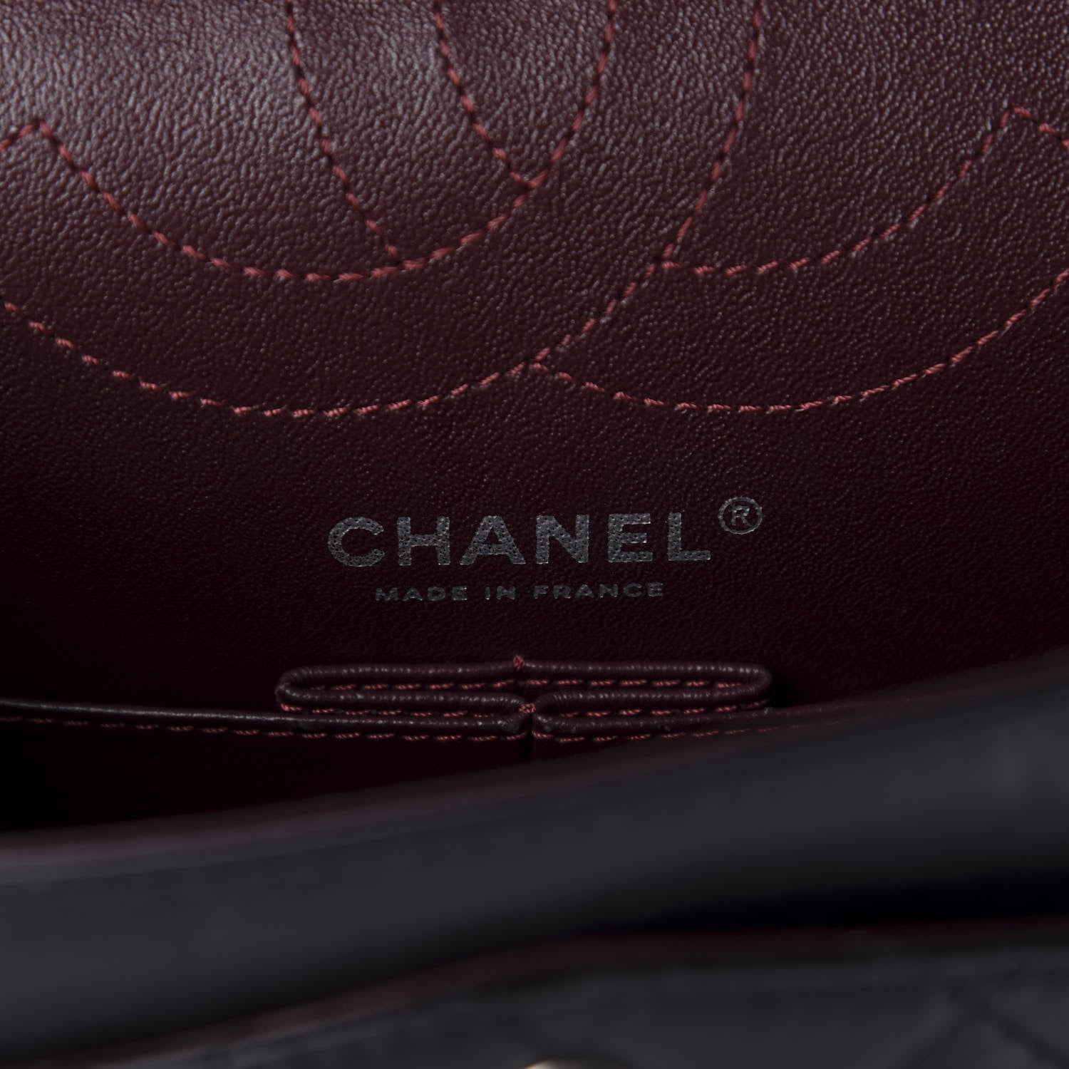 Chanel Aged Calfskin Quilted 2.55 Reissue 225 Flap Black 8 of 11
