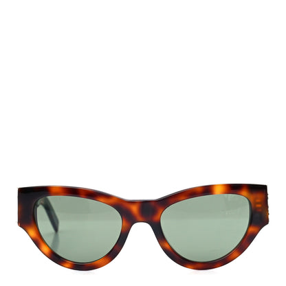 Saint Laurent Acetate Cat Eye Sunglasses SLM94 003 Tortoise 2 of 8
