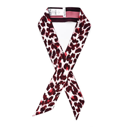 Christian Dior Silk Mizza Mitzah Scarf Pink Multicolor 1 of 3