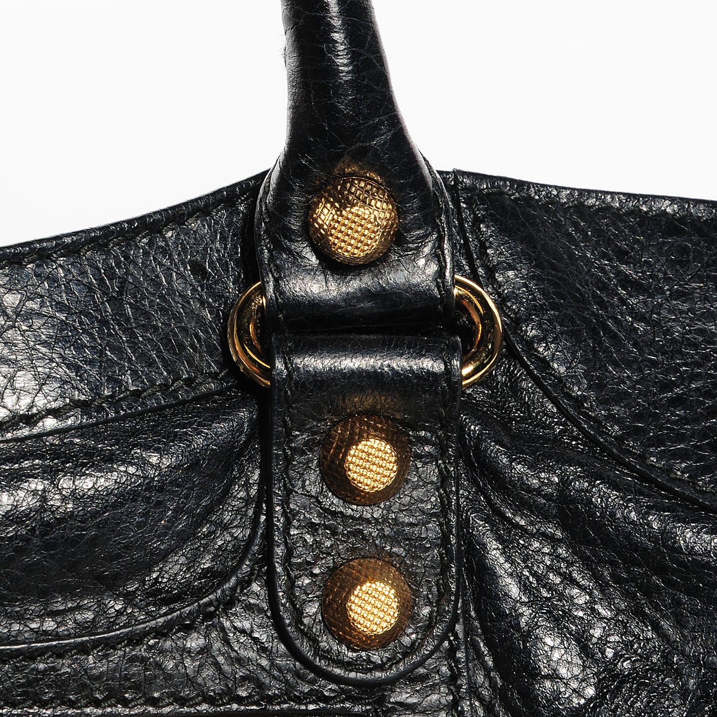 Agneau Giant 12 Gold Hardware Velo Black
