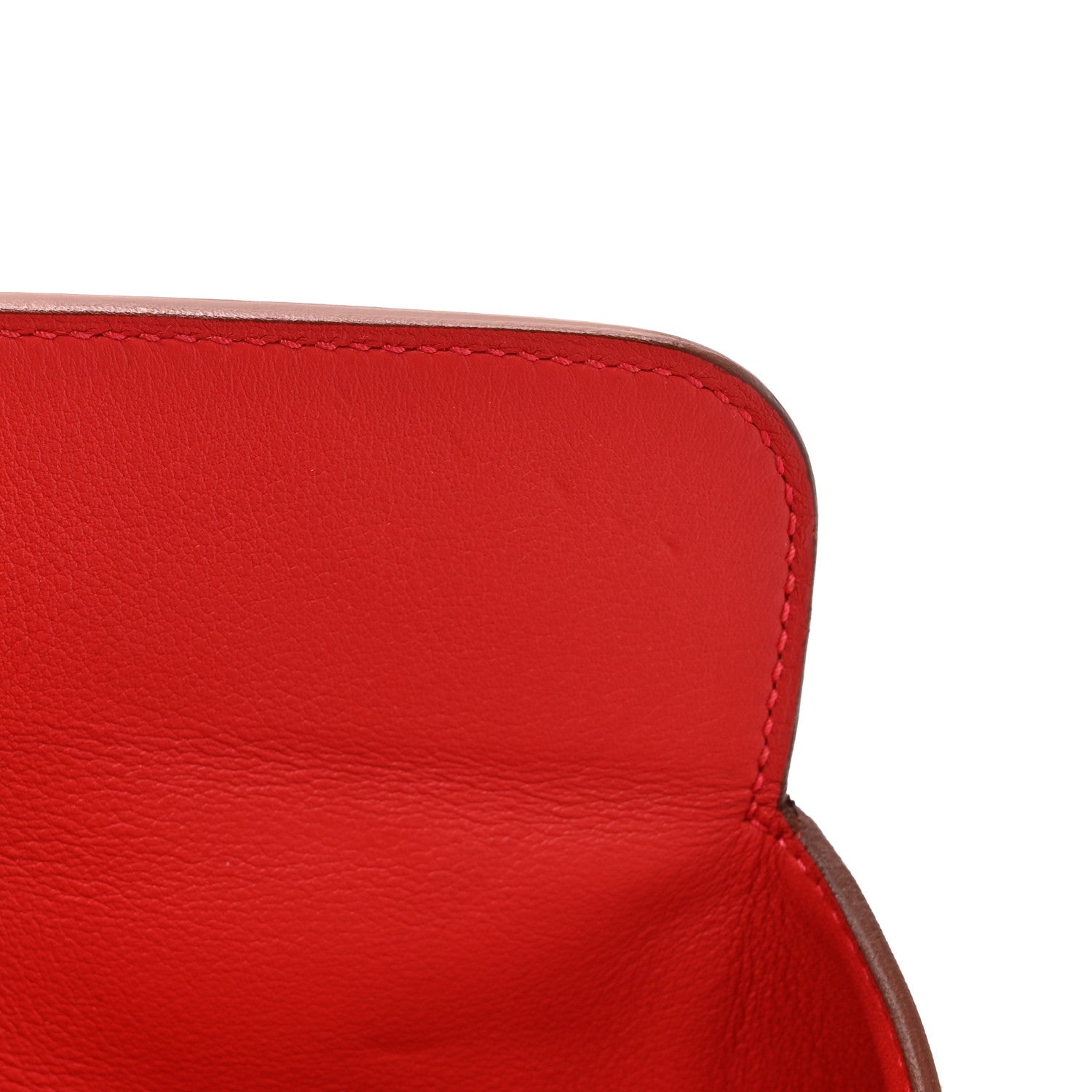 Hermes Evercolor Verso Toolbox 26 Capucine Rouge H 10 of 17