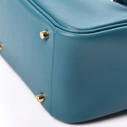 Hermes Swift Mini Lindy 20 Vert Bosphore 9 of 10