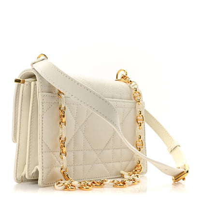 Christian Dior Lambskin Macrocannage Mini Miss Caro Bag Latte 3 of 10