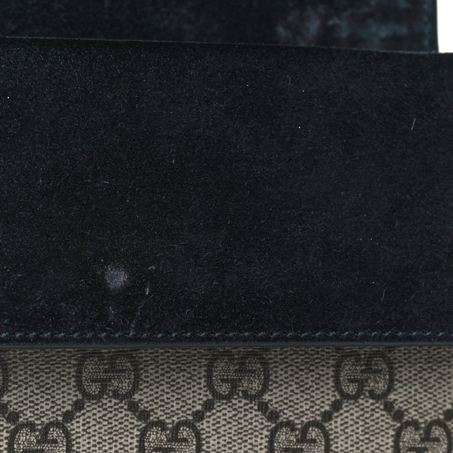 GG Supreme Monogram Mini Dionysus Shoulder Bag Black