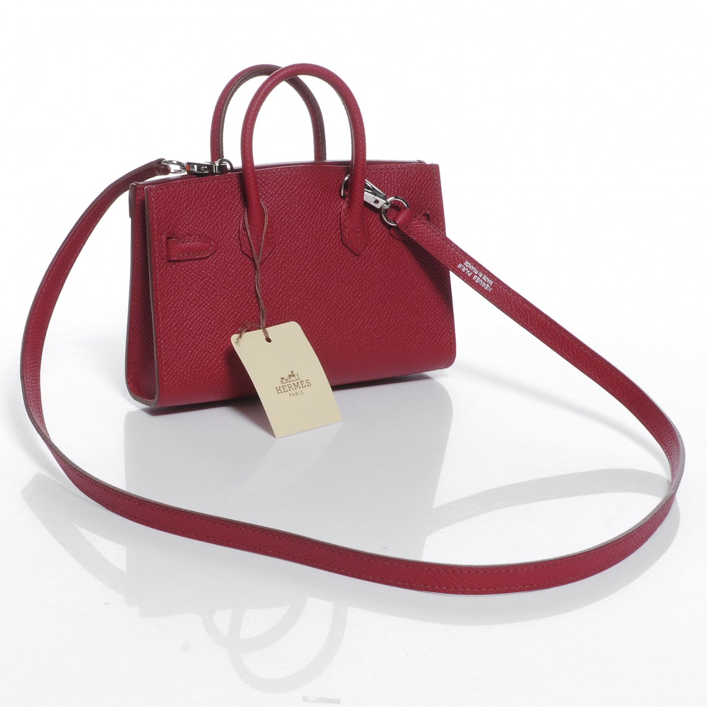 Epsom Tiny Birkin Rubis